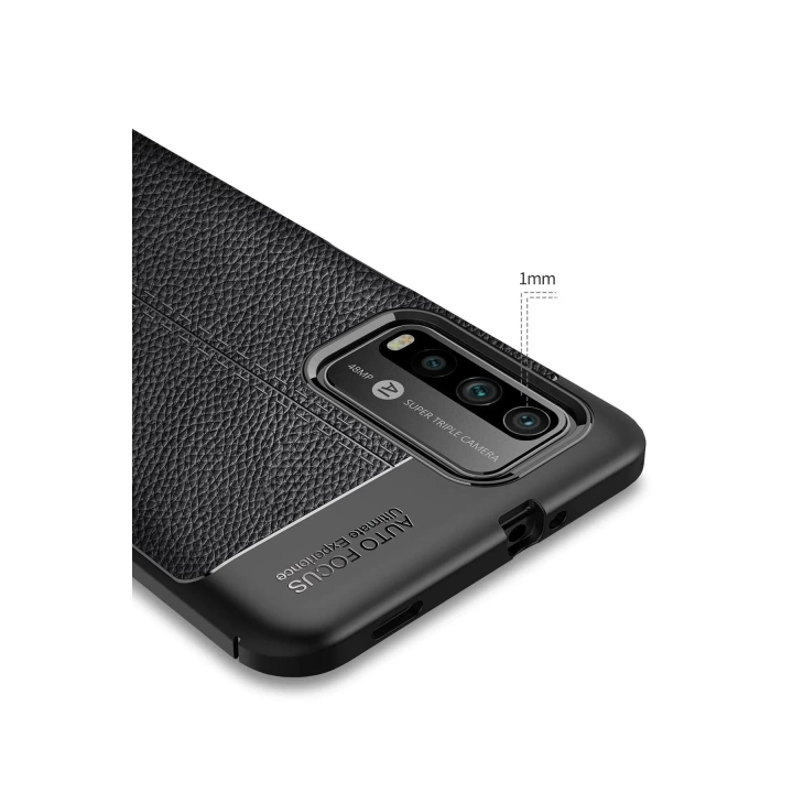 BFS  Xiaomi Redmi 9T Kılıf Auto Focus Kapak - Kırmızı