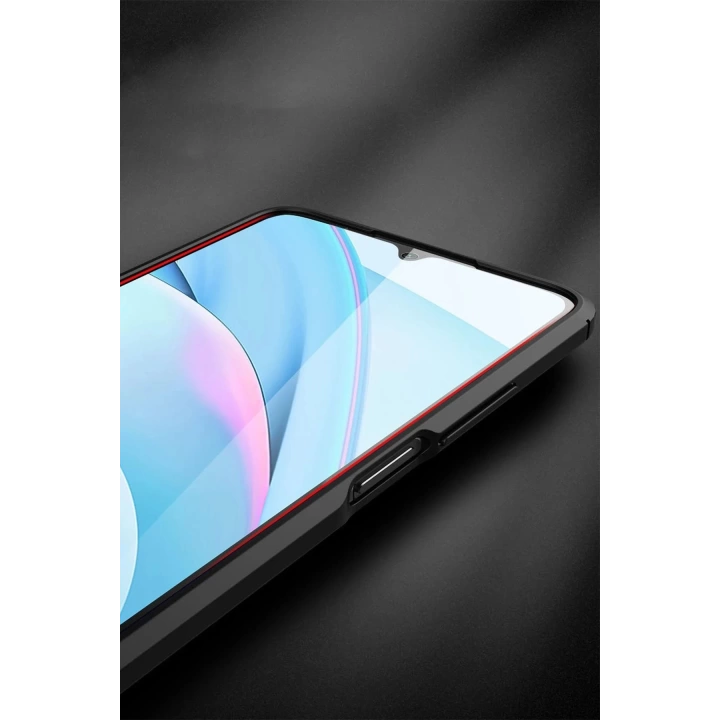 BFS  Xiaomi Redmi 9T Kılıf Auto Focus Kapak - Kırmızı