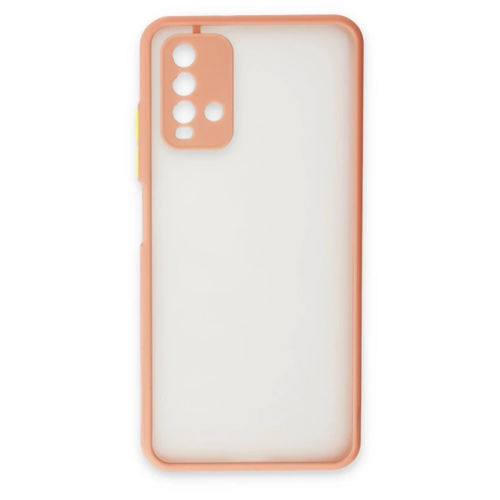 BFS  Xiaomi Redmi 9T Kılıf Montreal Silikon Kapak - Pembe