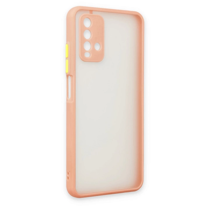BFS  Xiaomi Redmi 9T Kılıf Montreal Silikon Kapak - Pembe