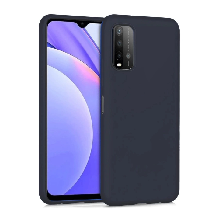 BFS  Xiaomi Redmi 9T Kılıf Nano içi Kadife Silikon - Siyah