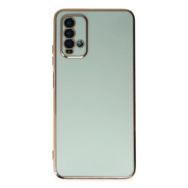 BFS  Xiaomi Redmi 9T Kılıf Volet Silikon - Açık Yeşil