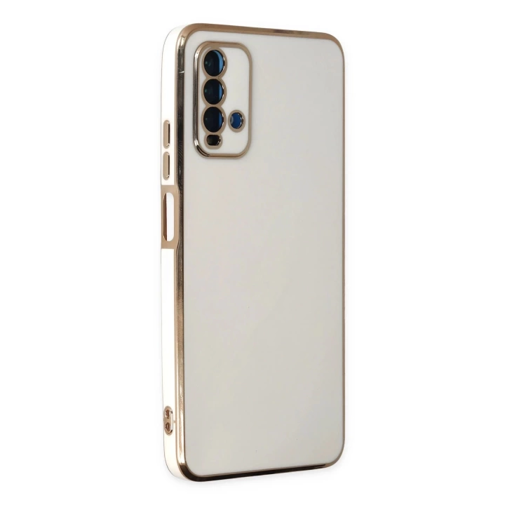 BFS  Xiaomi Redmi 9T Kılıf Volet Silikon - Beyaz