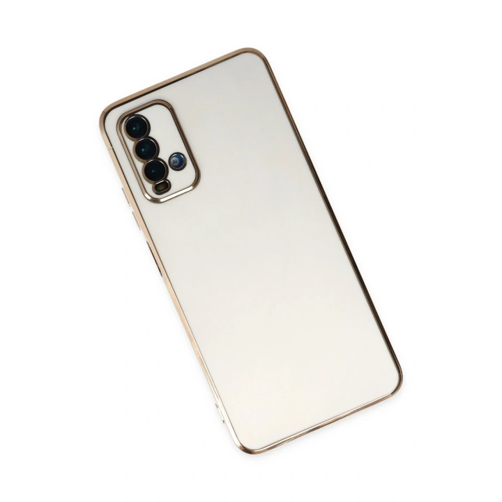 BFS  Xiaomi Redmi 9T Kılıf Volet Silikon - Beyaz