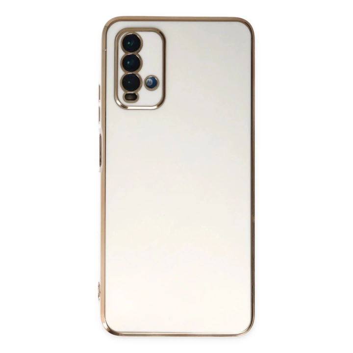 BFS  Xiaomi Redmi 9T Kılıf Volet Silikon - Beyaz