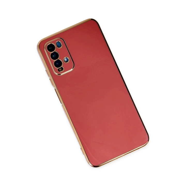BFS  Xiaomi Redmi 9T Kılıf Volet Silikon - Kırmızı