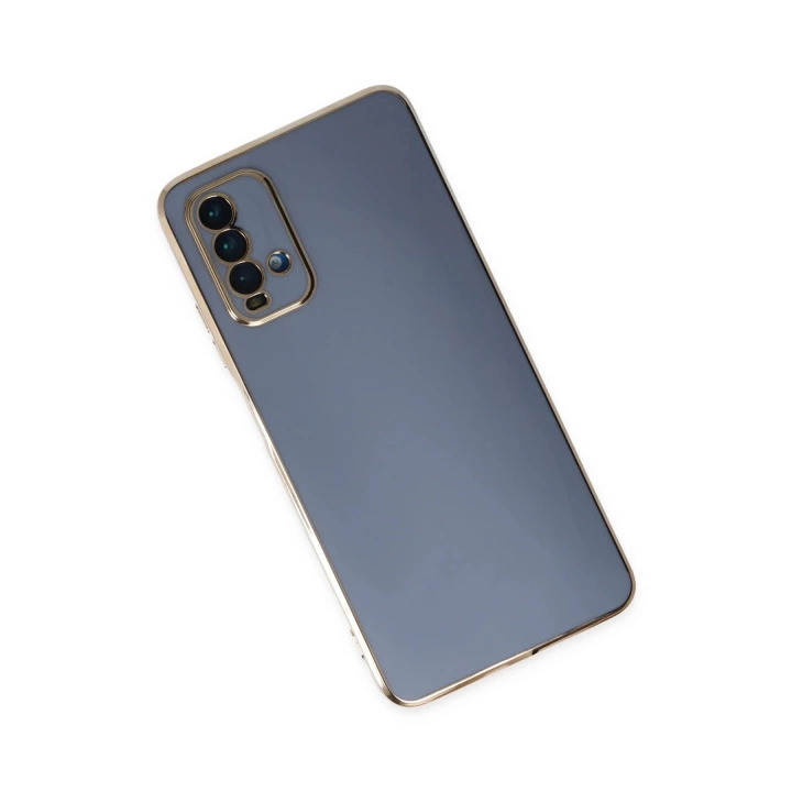 BFS  Xiaomi Redmi 9T Kılıf Volet Silikon - Mavi