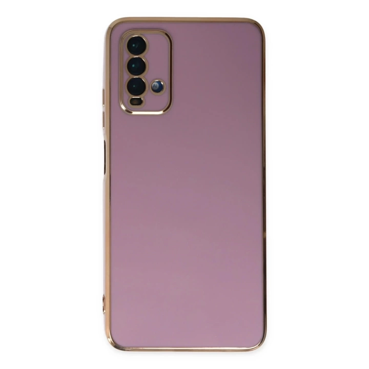 BFS  Xiaomi Redmi 9T Kılıf Volet Silikon - Mor