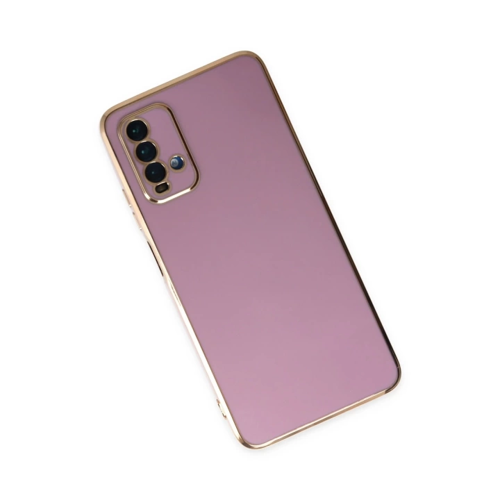 BFS  Xiaomi Redmi 9T Kılıf Volet Silikon - Mor