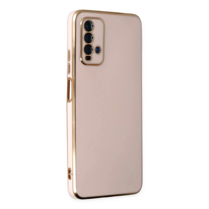 BFS  Xiaomi Redmi 9T Kılıf Volet Silikon - Pembe