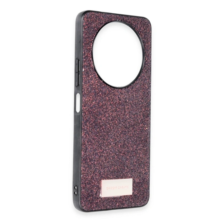 BFS  Xiaomi Redmi A3 4G Bright Simli Kapak - Derin Mor