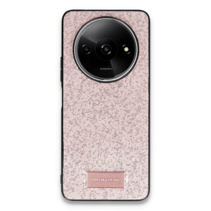 BFS  Xiaomi Redmi A3 4G Bright Simli Kapak - Pembe