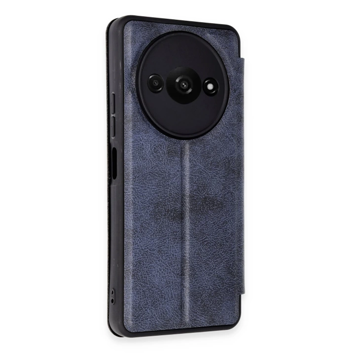 BFS  Xiaomi Redmi A3 4G Kılıf Flip Cover - Lacivert