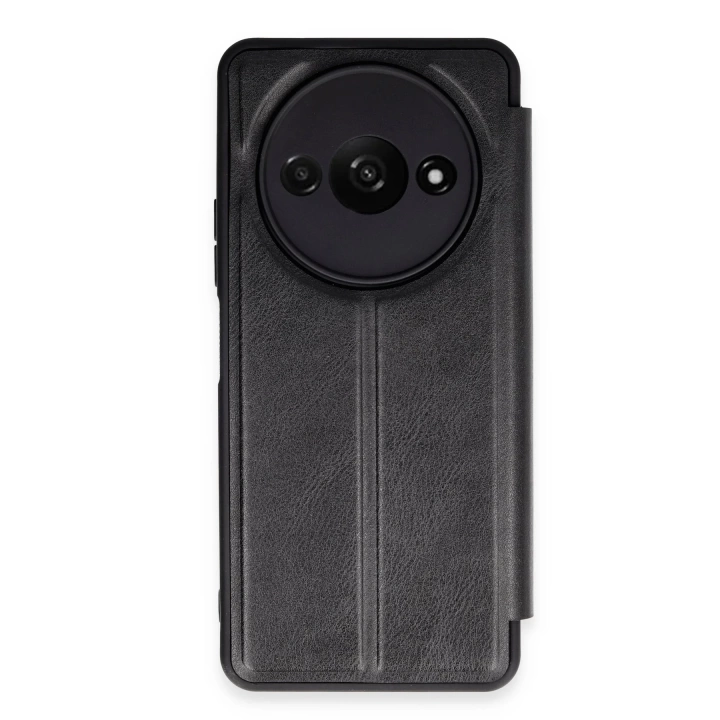 BFS  Xiaomi Redmi A3 4G Kılıf Flip Cover - Siyah