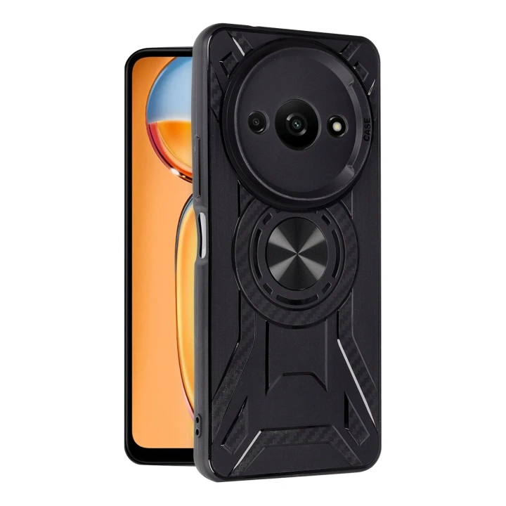 BFS  Xiaomi Redmi A3 4G Kılıf Lincoln Silikon - Siyah