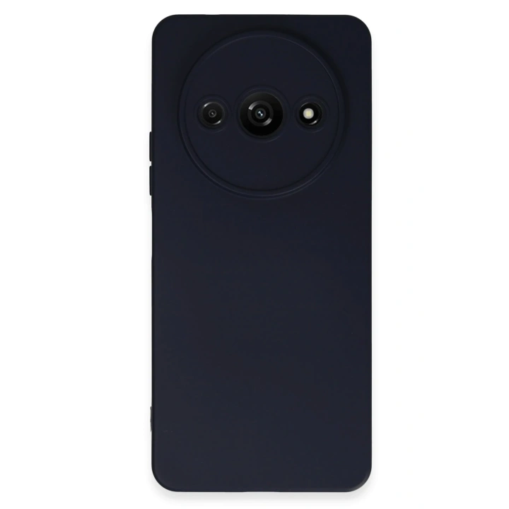 BFS  Xiaomi Redmi A3 4G Kılıf Nano içi Kadife Silikon - Lacivert