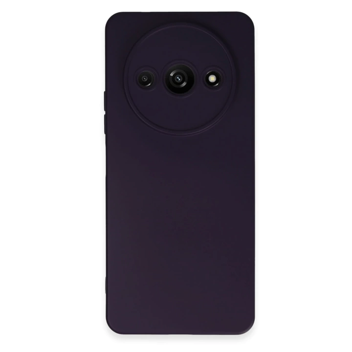 BFS  Xiaomi Redmi A3 4G Kılıf Nano içi Kadife Silikon - Mor