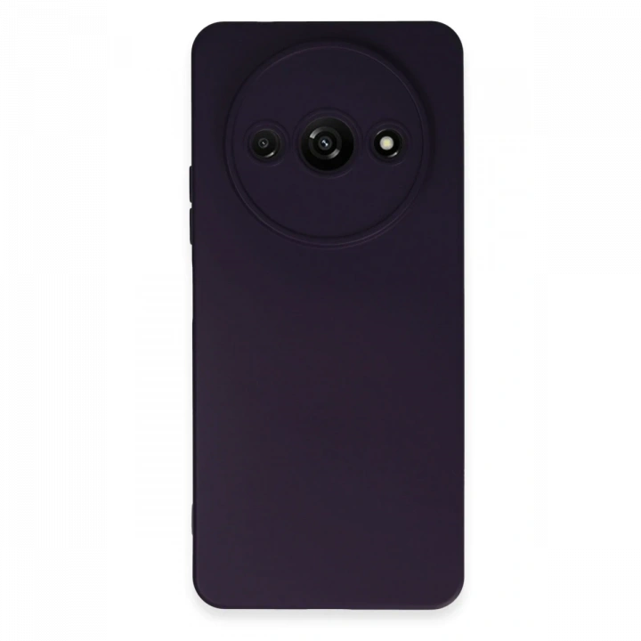 BFS  Xiaomi Redmi A3 4G Kılıf Nano içi Kadife Silikon - Mor