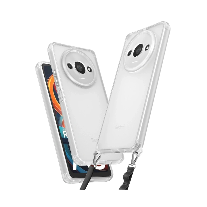 BFS  Xiaomi Redmi A3 4G Kılıf Penta Silikon Kılıf - Şeffaf