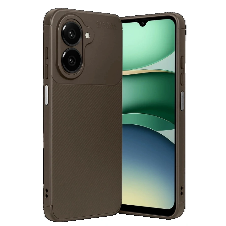 BFS Xiaomi Redmi A5 4G Auto Focus Karbon Kapak - Kahverengi