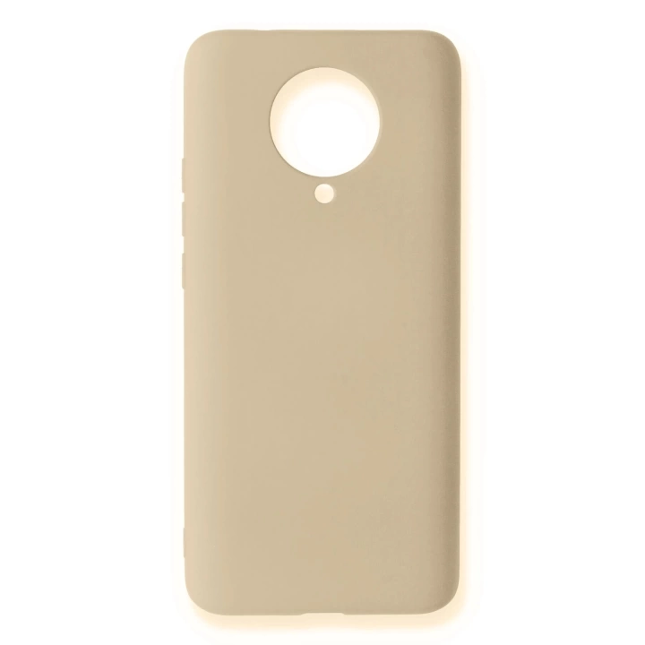 BFS  Xiaomi Redmi K30 Pro Kılıf Nano içi Kadife Silikon - Kemik