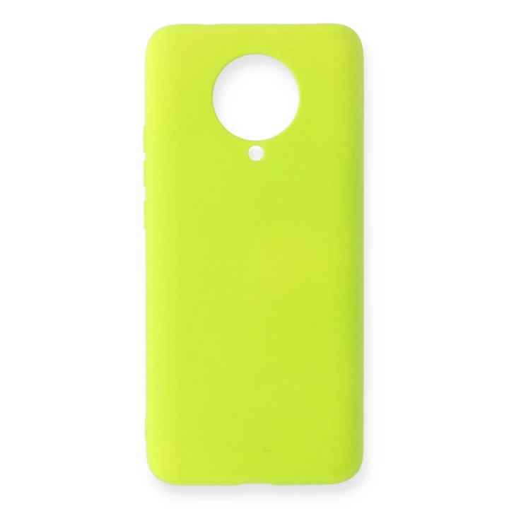 BFS  Xiaomi Redmi K30 Pro Kılıf Nano içi Kadife Silikon - Sarı