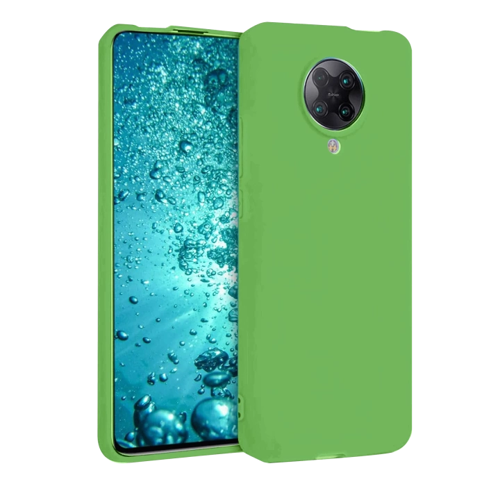 BFS  Xiaomi Redmi K30 Pro Kılıf Nano içi Kadife Silikon - Yeşil