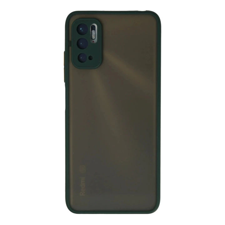 BFS  Xiaomi Redmi Note 10 5G Kılıf Montreal Silikon Kapak - Yeşil