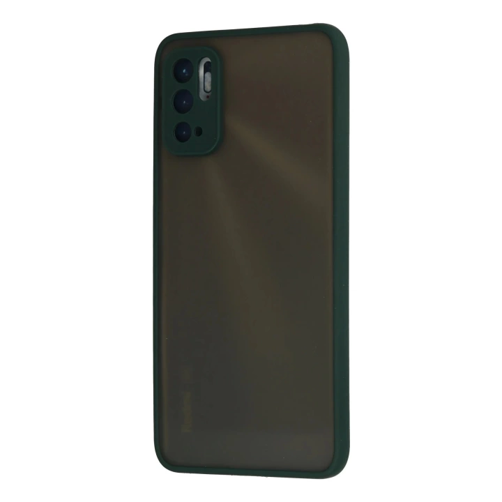 BFS  Xiaomi Redmi Note 10 5G Kılıf Montreal Silikon Kapak - Yeşil