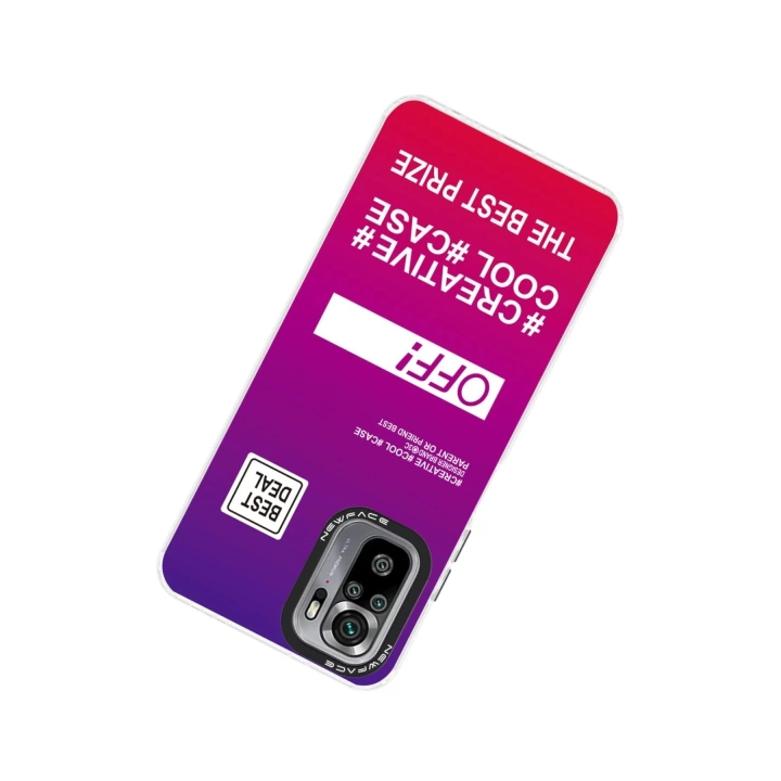 BFS  Xiaomi Redmi Note 10 Kılıf Estoril Desenli Kapak - Estoril - 9