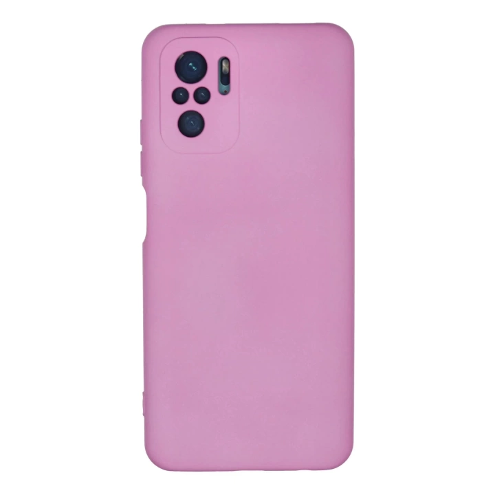 BFS  Xiaomi Redmi Note 10 Kılıf Nano içi Kadife Silikon - Pembe