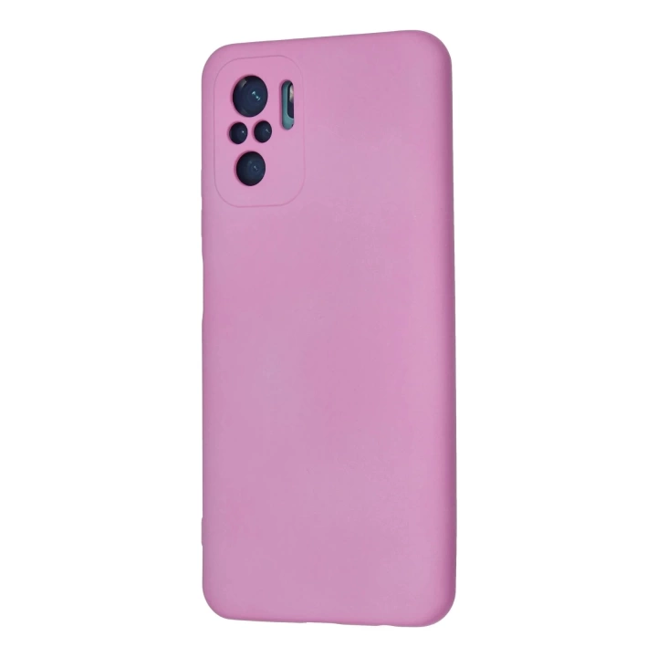BFS  Xiaomi Redmi Note 10 Kılıf Nano içi Kadife Silikon - Pembe