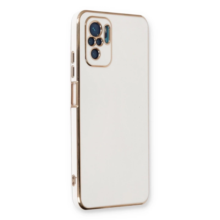 BFS  Xiaomi Redmi Note 10 Kılıf Volet Silikon - Beyaz