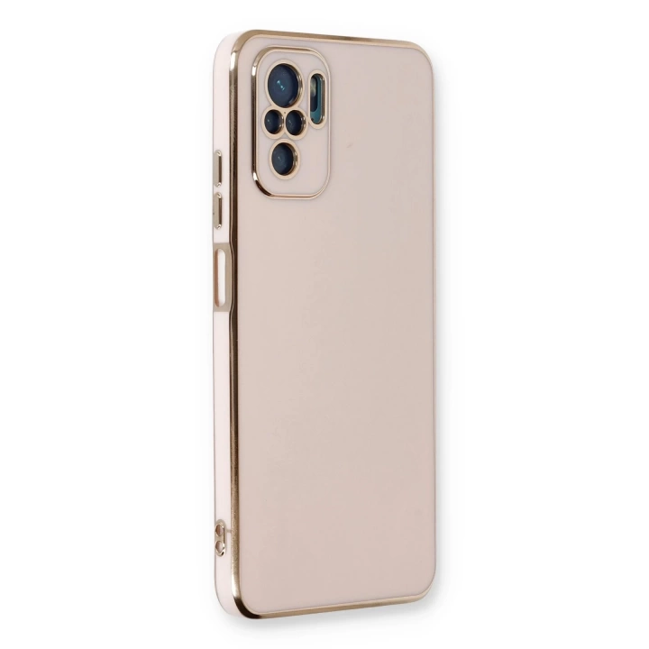 BFS  Xiaomi Redmi Note 10 Kılıf Volet Silikon - Pembe