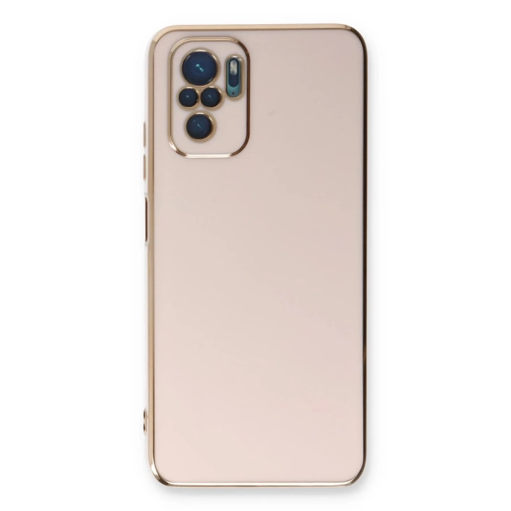 BFS  Xiaomi Redmi Note 10 Kılıf Volet Silikon - Pembe