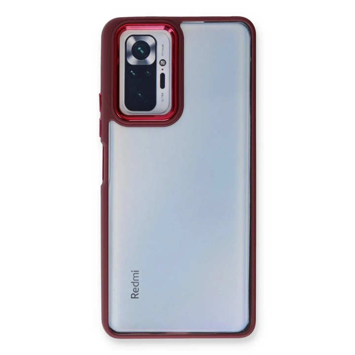 BFS Xiaomi Redmi Note 10 Pro Kılıf Dora Kapak - Kırmızı