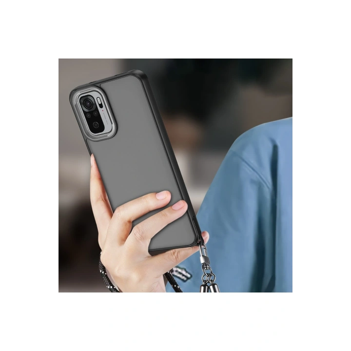 BFS  Xiaomi Redmi Note 10 Pro Kılıf Elegant Kapak - Lacivert