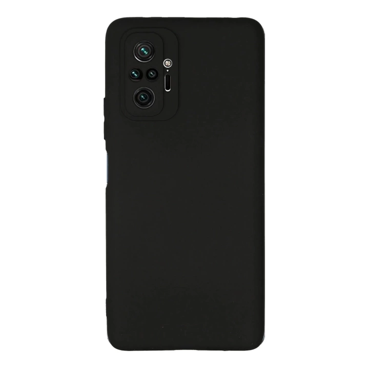 BFS  Xiaomi Redmi Note 10 Pro Kılıf First Silikon - Siyah