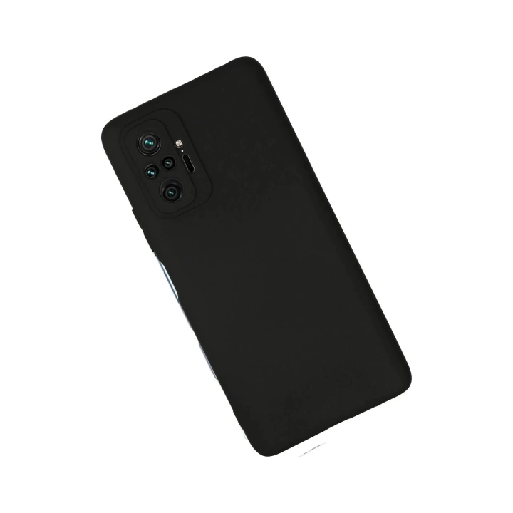 BFS  Xiaomi Redmi Note 10 Pro Kılıf First Silikon - Siyah