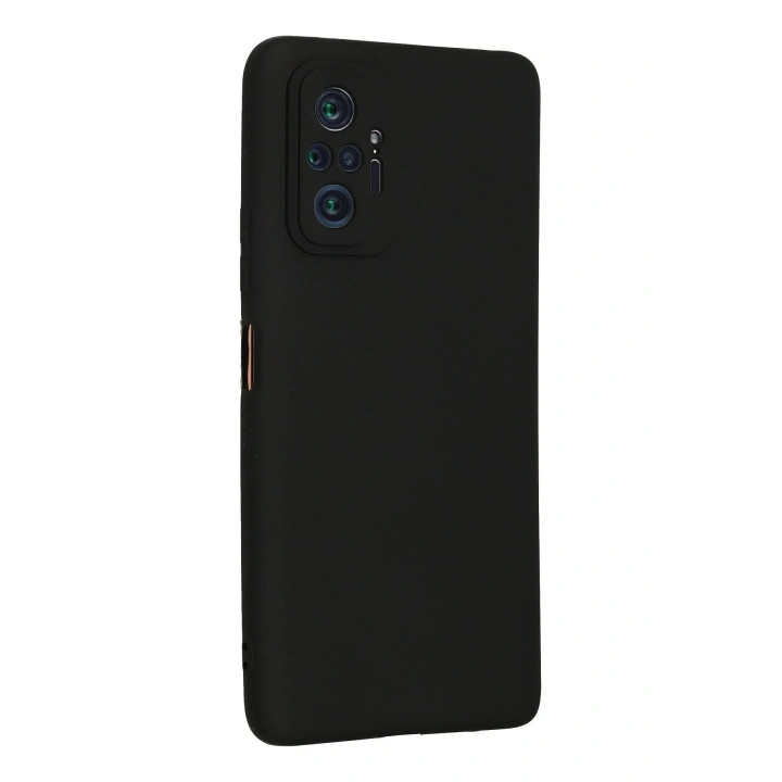 BFS  Xiaomi Redmi Note 10 Pro Kılıf First Silikon - Siyah