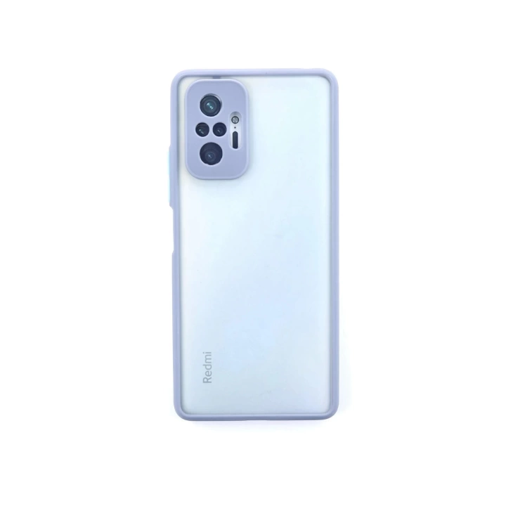 BFS Xiaomi Redmi Note 10 Pro Kılıf Montreal Silikon Kapak - Gri