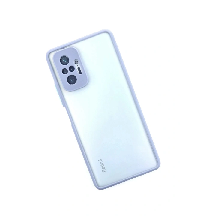 BFS Xiaomi Redmi Note 10 Pro Kılıf Montreal Silikon Kapak - Gri