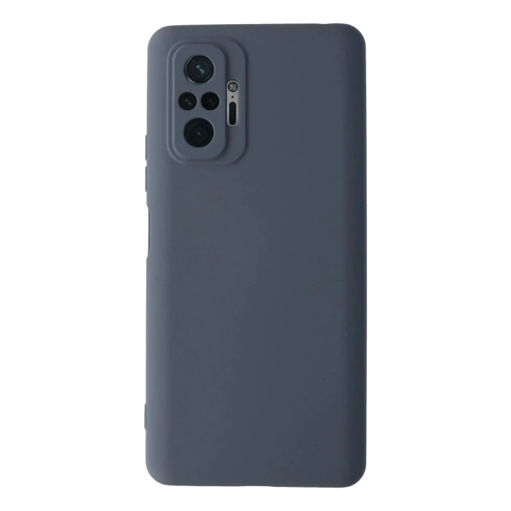 BFS  Xiaomi Redmi Note 10 Pro Kılıf Nano içi Kadife Silikon - Gri