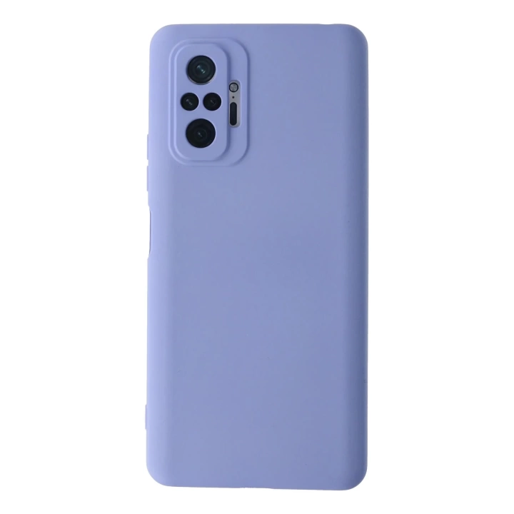 BFS  Xiaomi Redmi Note 10 Pro Kılıf Nano içi Kadife Silikon - Lila