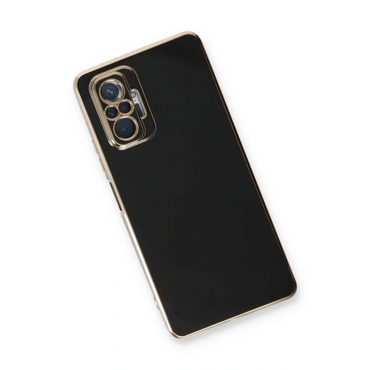 BFS  Xiaomi Redmi Note 10 Pro Kılıf Volet Silikon - Siyah