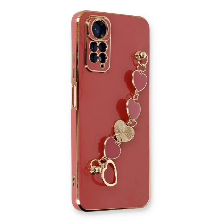 BFS  Xiaomi Redmi Note 11 Kılıf Esila Silikon - Kırmızı