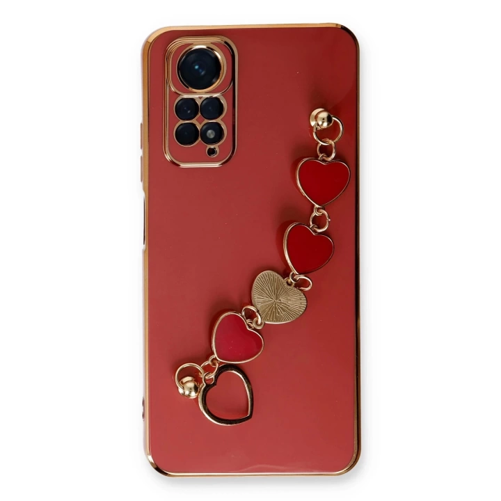 BFS  Xiaomi Redmi Note 11 Kılıf Esila Silikon - Kırmızı
