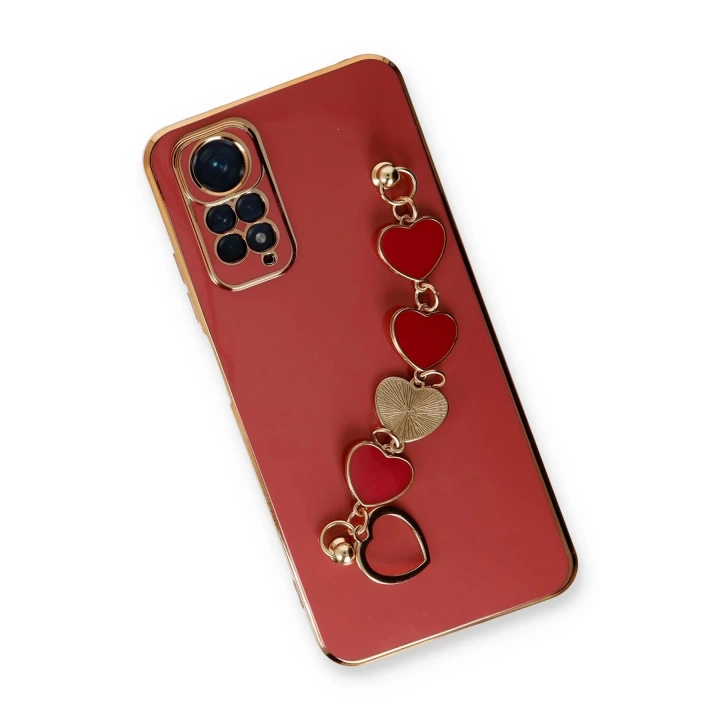 BFS  Xiaomi Redmi Note 11 Kılıf Esila Silikon - Kırmızı