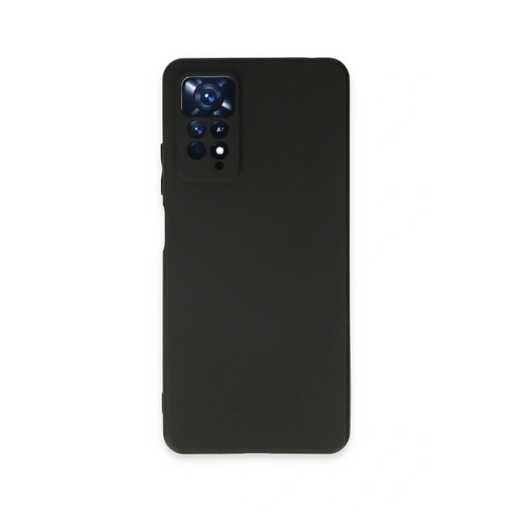 BFS  Xiaomi Redmi Note 11 Kılıf First Silikon - Siyah