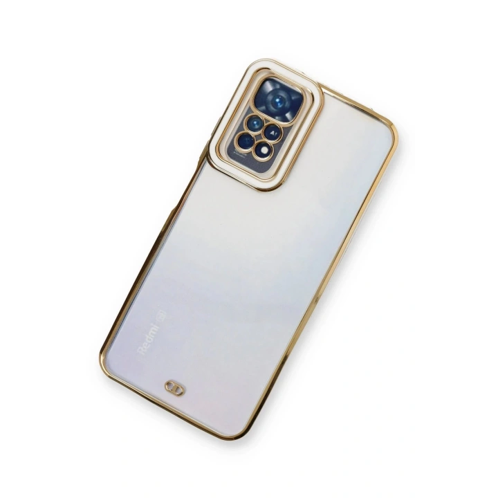 BFS Xiaomi Redmi Note 11 Kılıf Liva Lens Silikon - Beyaz